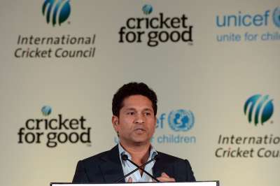 Sachin Tendulkar is lending his support to the Indian Olympic team